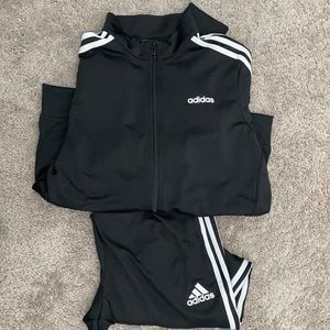 Adidas Tracksuit, Large, black